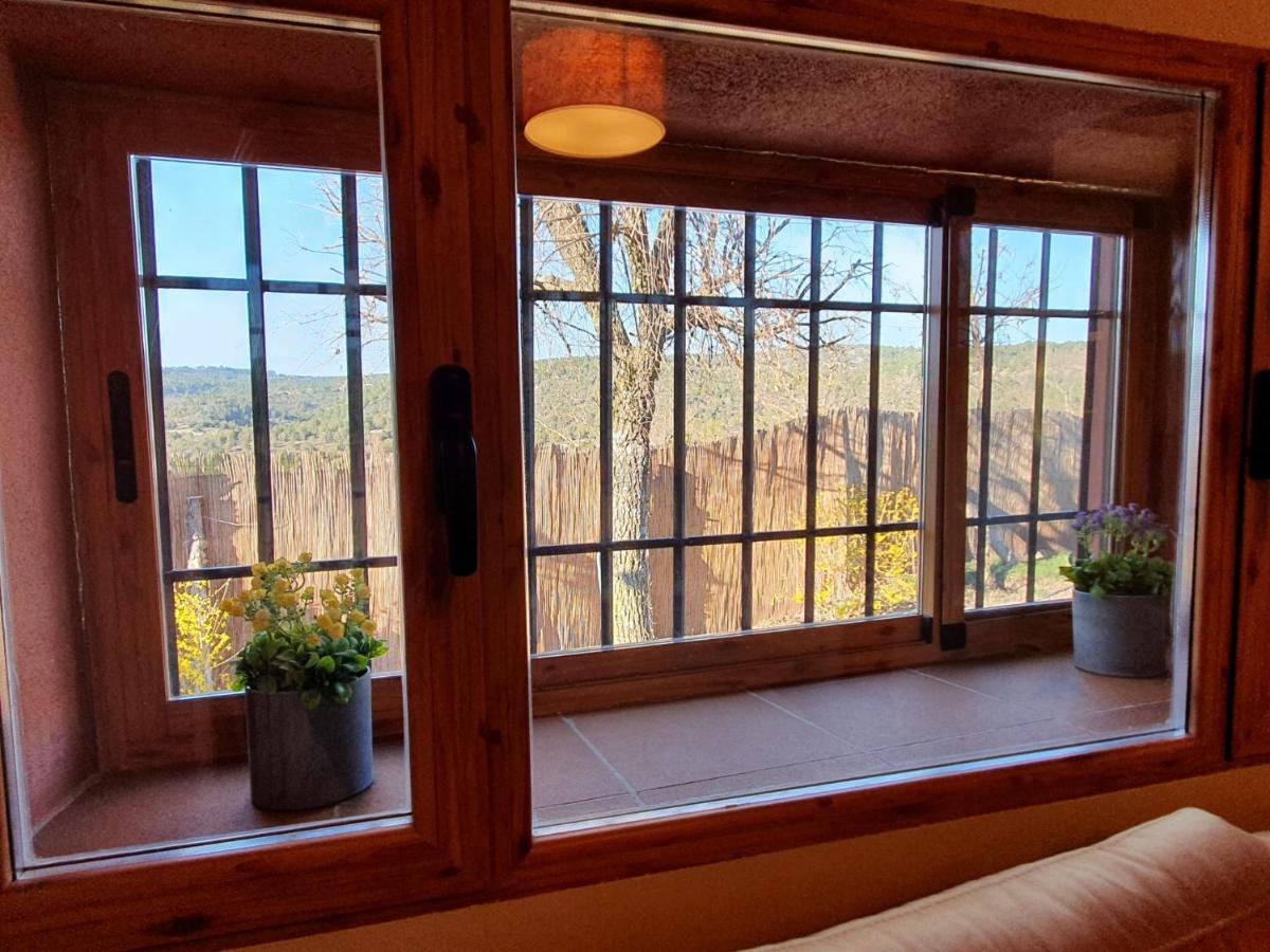 Casa Rural Manitoba Luxe Buenache de la Sierra Esterno foto