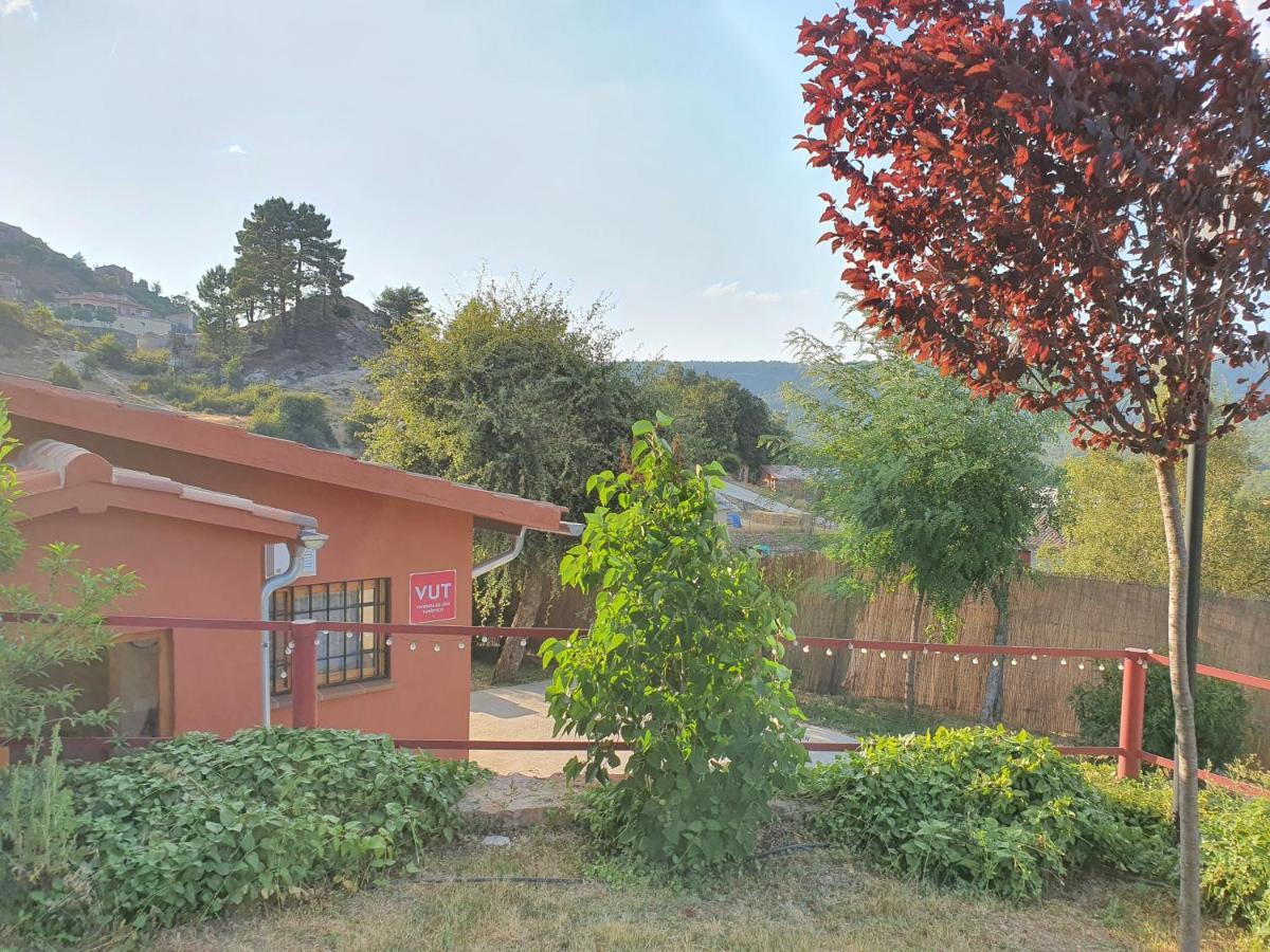 Casa Rural Manitoba Luxe Buenache de la Sierra Esterno foto