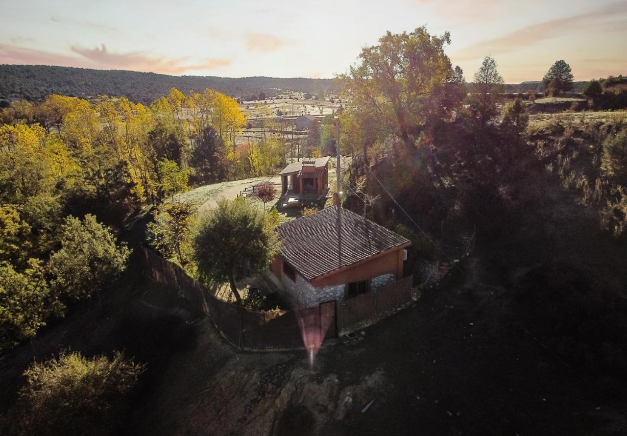 Casa Rural Manitoba Luxe Buenache de la Sierra Esterno foto