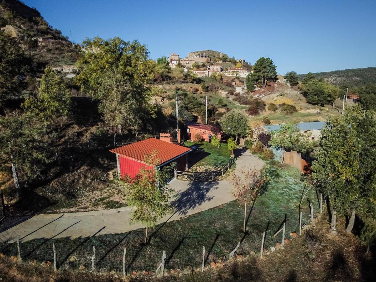 Casa Rural Manitoba Luxe Buenache de la Sierra Esterno foto