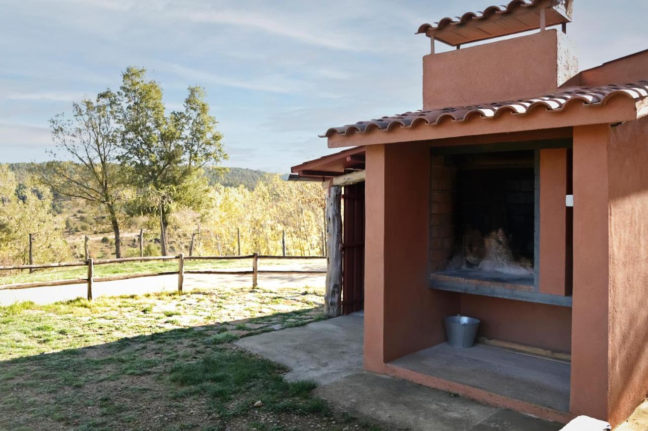 Casa Rural Manitoba Luxe Buenache de la Sierra Esterno foto