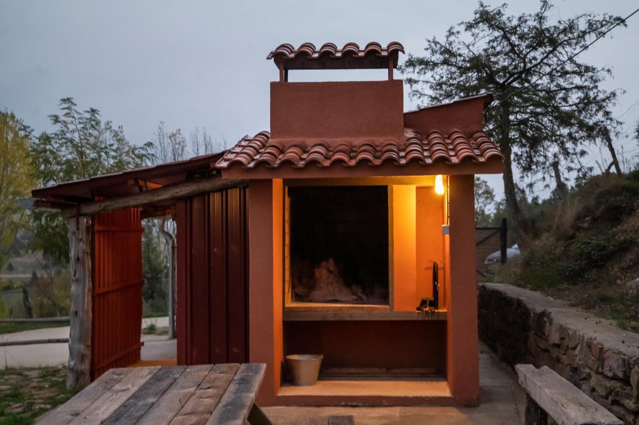 Casa Rural Manitoba Luxe Buenache de la Sierra Esterno foto